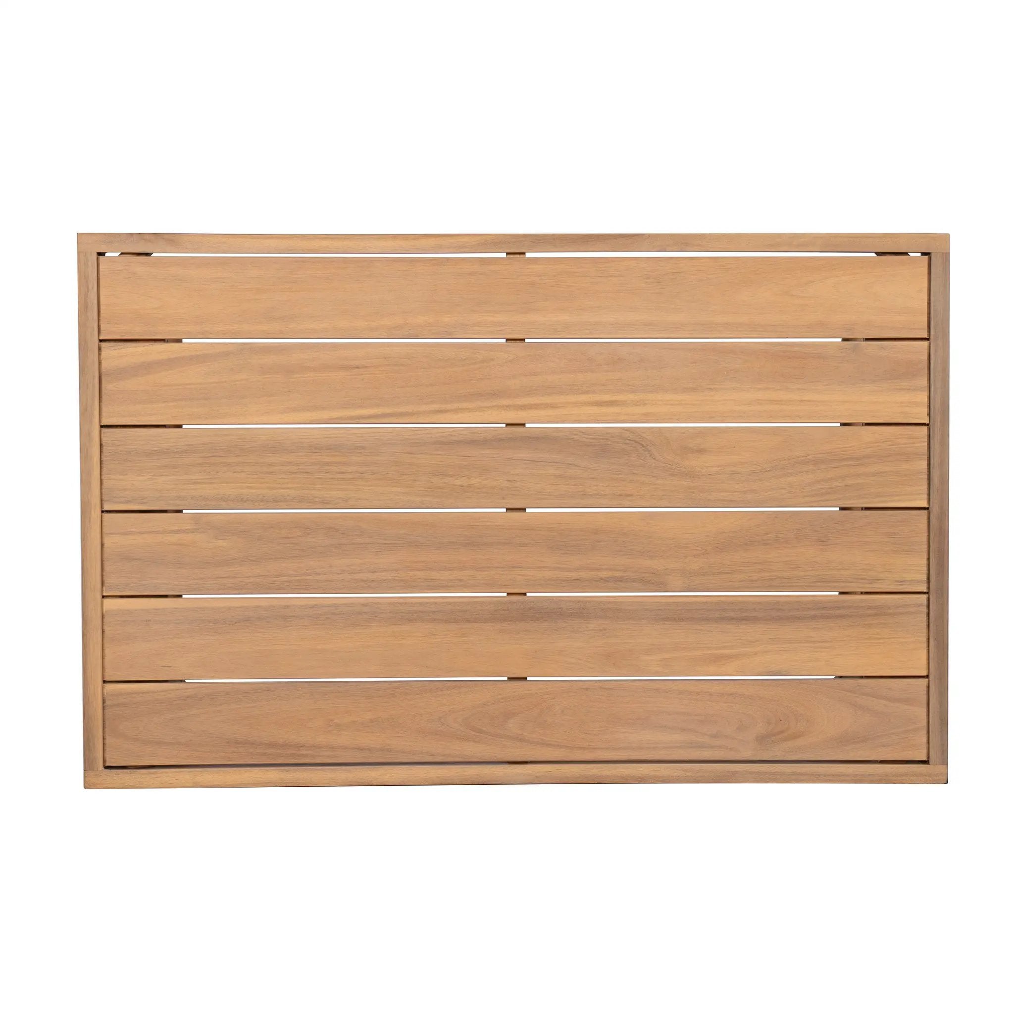 Patio Acacia Wood Chat Set, Club Chair + Coffee Table with Water-resistant Cushion by HouseOfZazla