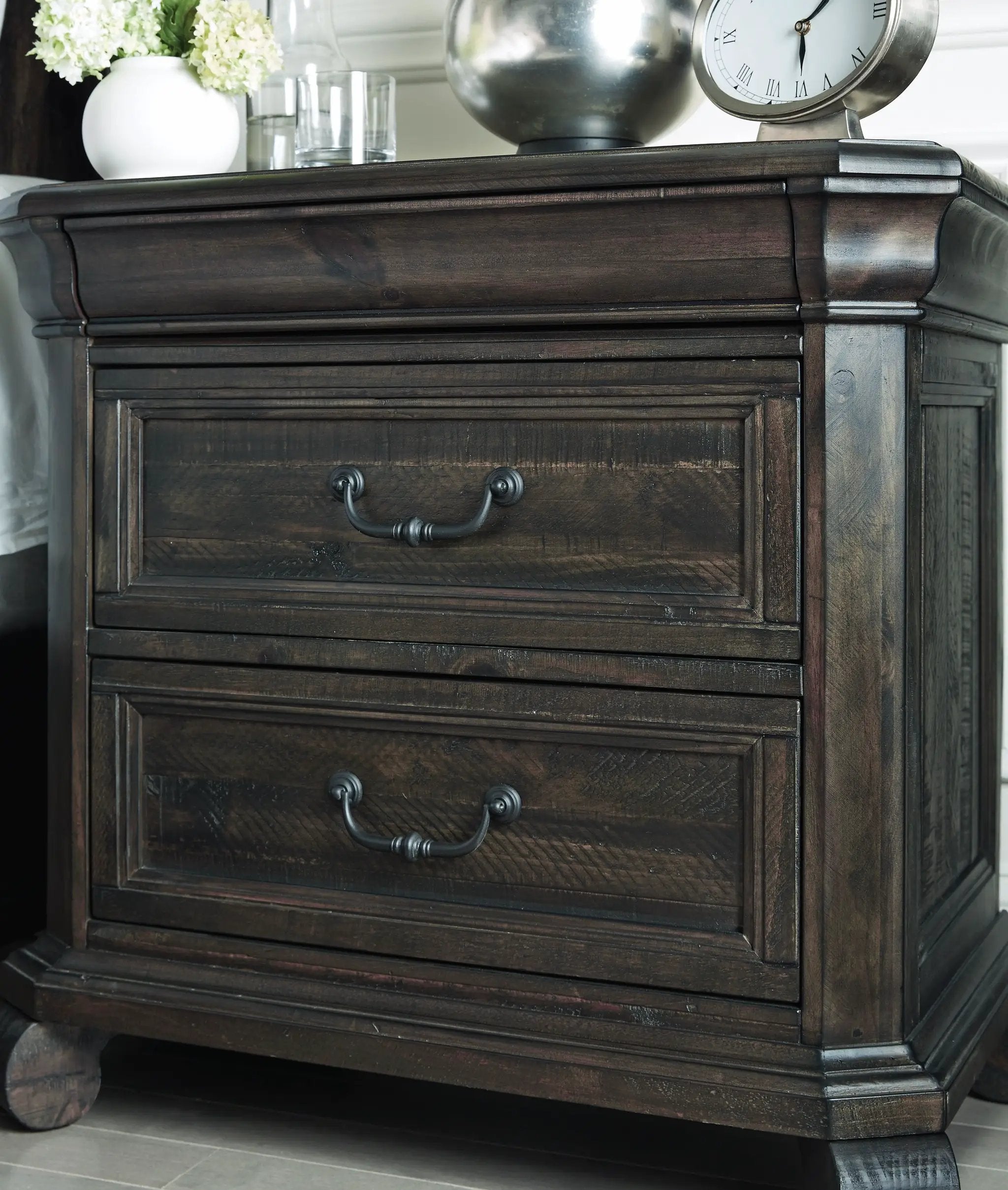 Bellamy - Drawer Nightstand - Peppercorn by Unique Piece Furniture