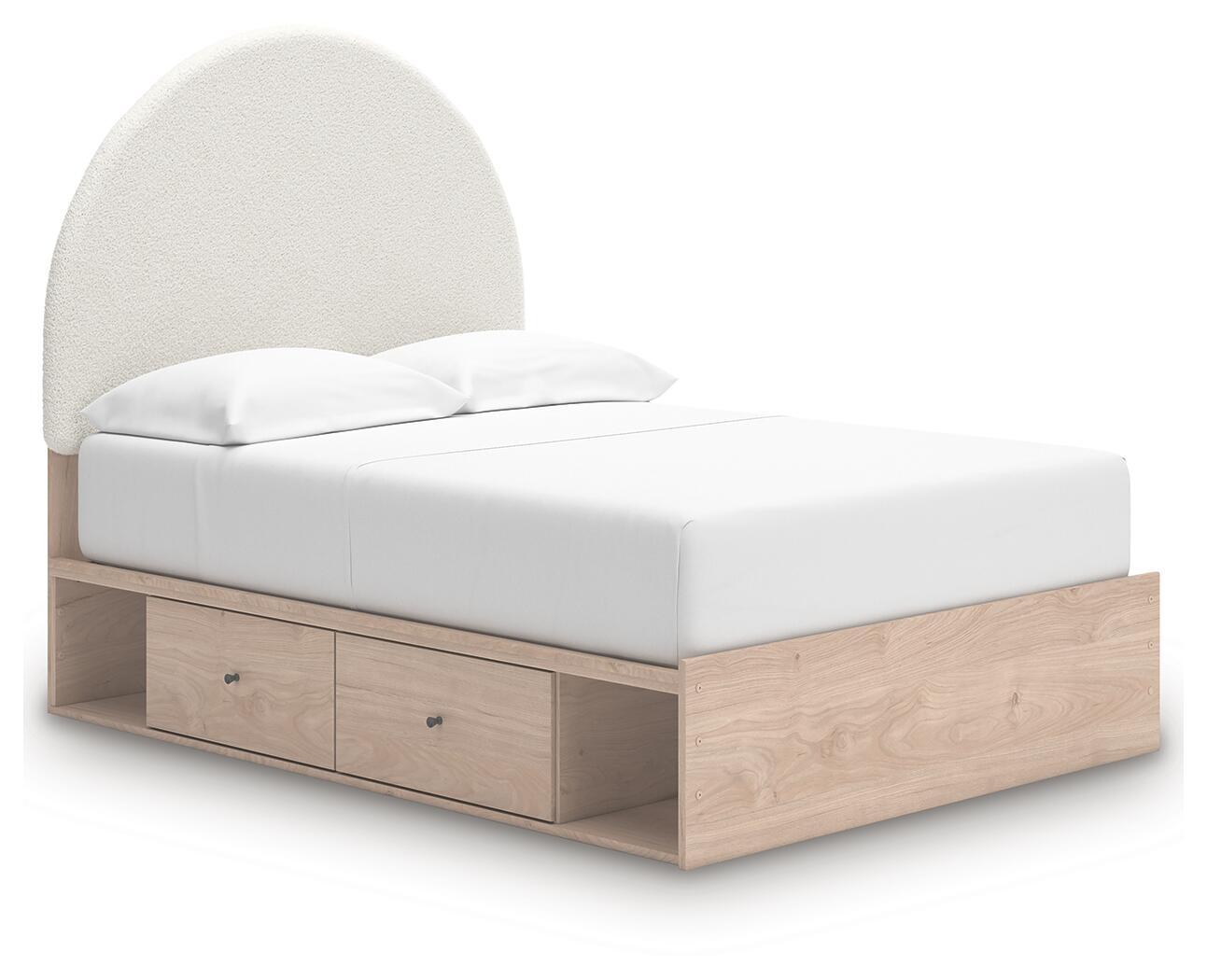Arloster - Upholstered Panel Bed by Unique Piece Furniture
