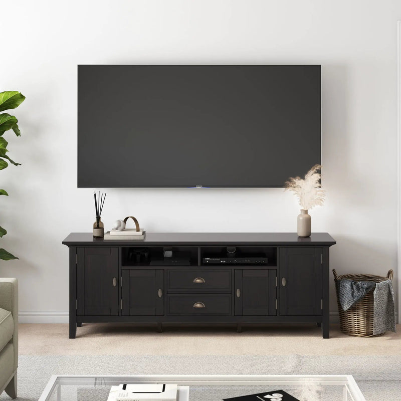 Redmond - TV Media Stand - Hickory Brown by Unique Piece Furniture