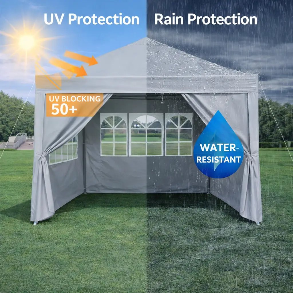 Outdoor 10x10 Ft Pop Up Gazebo Canopy Tent by HouseOfZazla