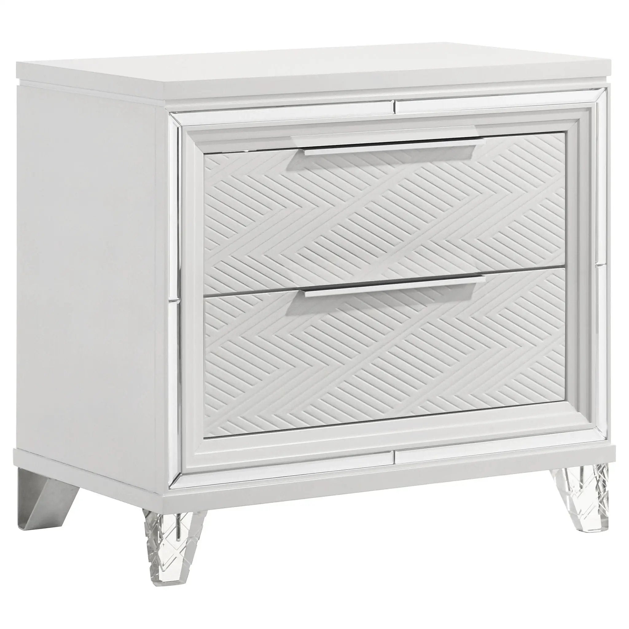 Marmore 5-piece Queen Bedroom Set White by Unique Piece Furniture