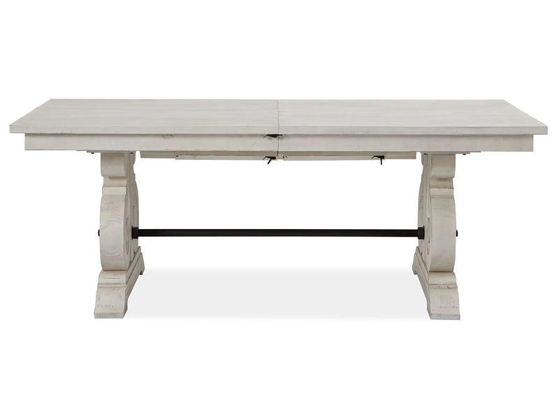 Bronwyn - Rectangular Dining Table - Alabaster, photo 3 of 7