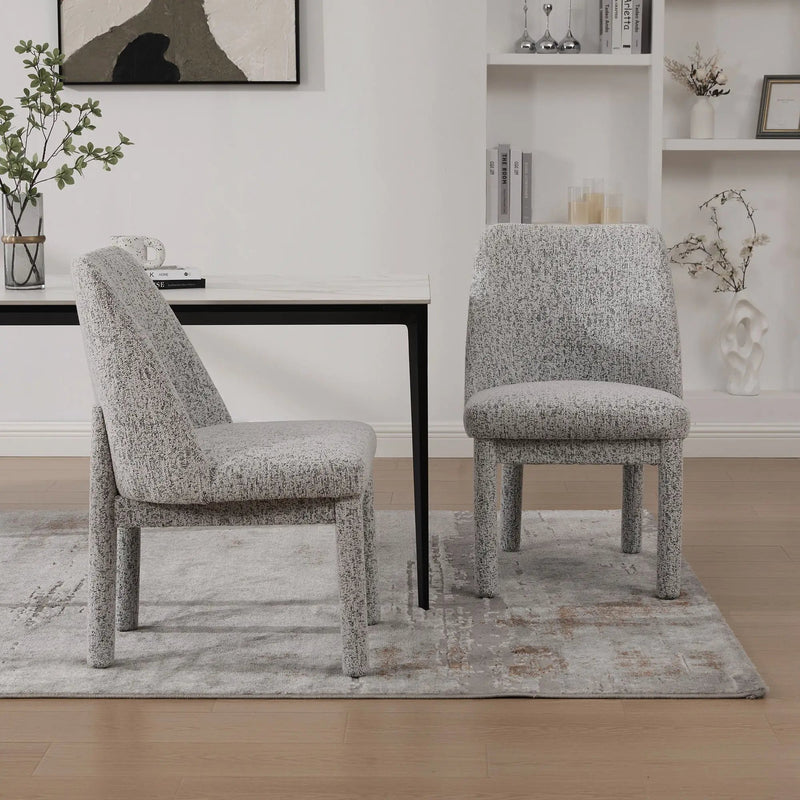 Wide Minimalist Dining Chair by Unique Piece Furniture