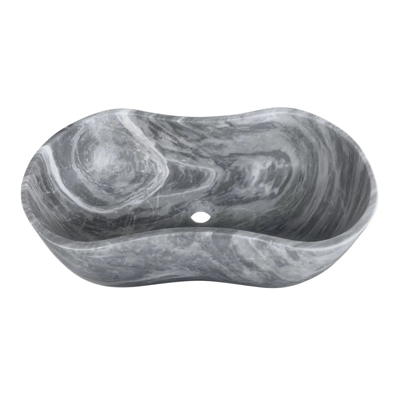 Bathroom Vessel Sink With Wavy Design by HouseOfZazla