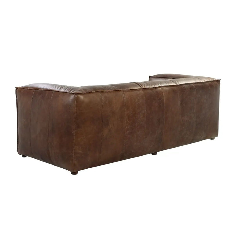 Brancaster - Sofa - Retro Brown Top Grain Leather by Unique Piece Furniture