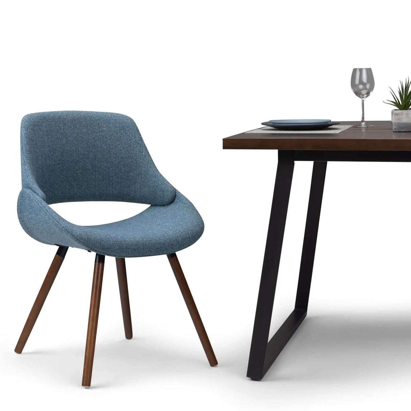 Malden - Upholstered Bentwood Dining Chair by HouseOfZazla