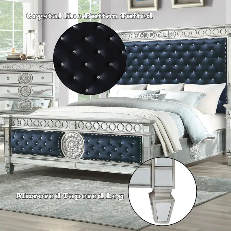 Varian - Glam - Bed by Unique Piece Furniture