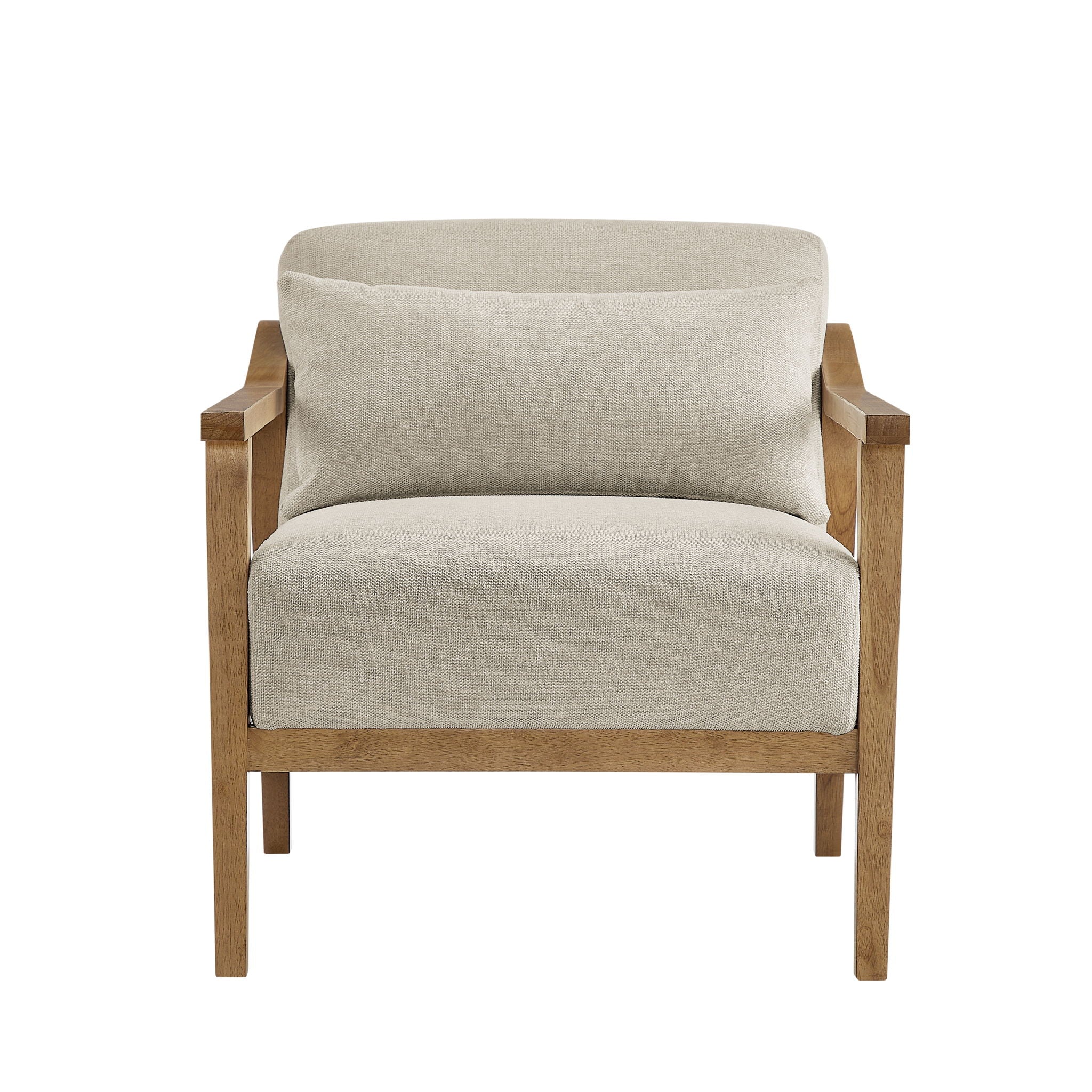 Reagan - Arm Accent Chair With Lumbar Pillow by HouseOfZazla