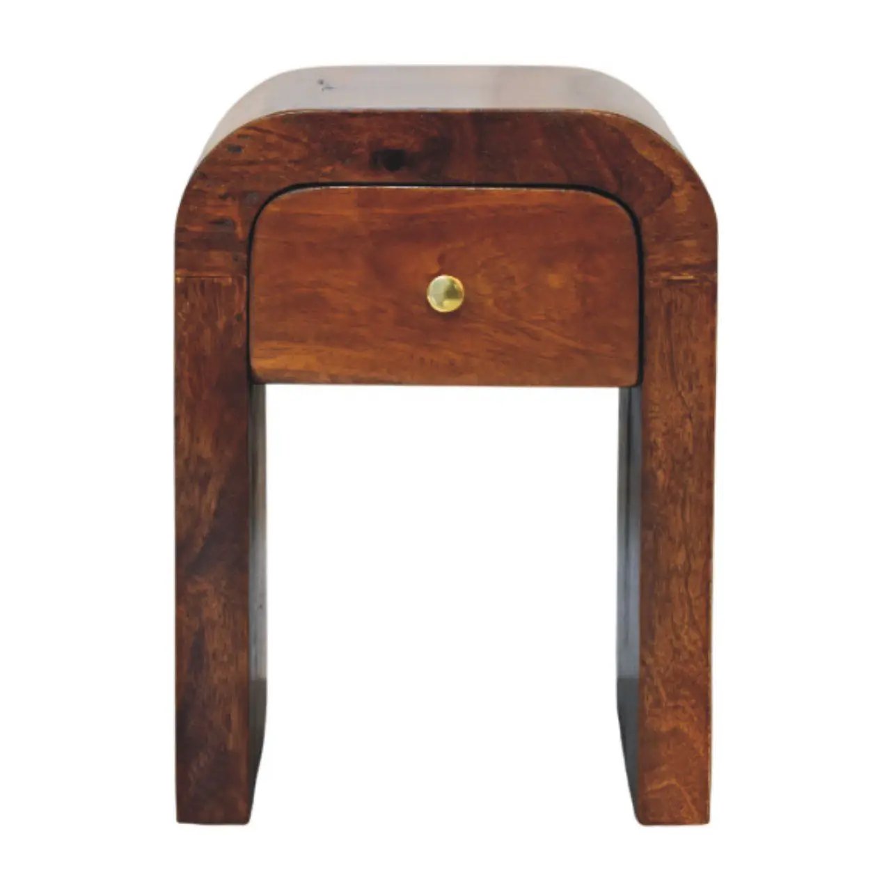 Mini Darcy - Nightstand With Curved Edges by Unique Piece Furniture