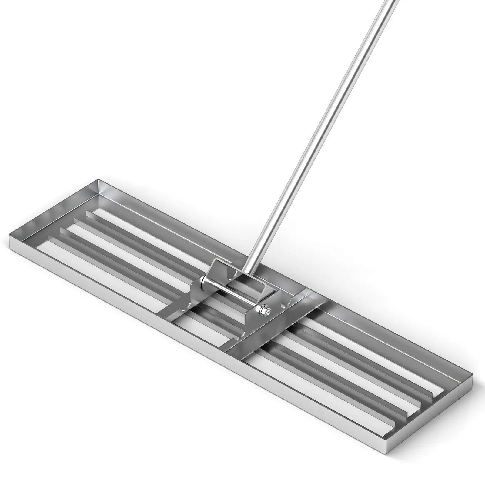 36 x 10 Inch Lawn Leveling Rake with Ergonomic Handle by DirectDeals