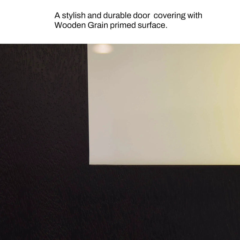 [36X80-Inch] Nuvia Contemporary Frosted Glass Fiberglass Left Inswing Front Door With 6-9/16 White Vinyl Frame (SAK78420) by SAKSBY WHOLESALE