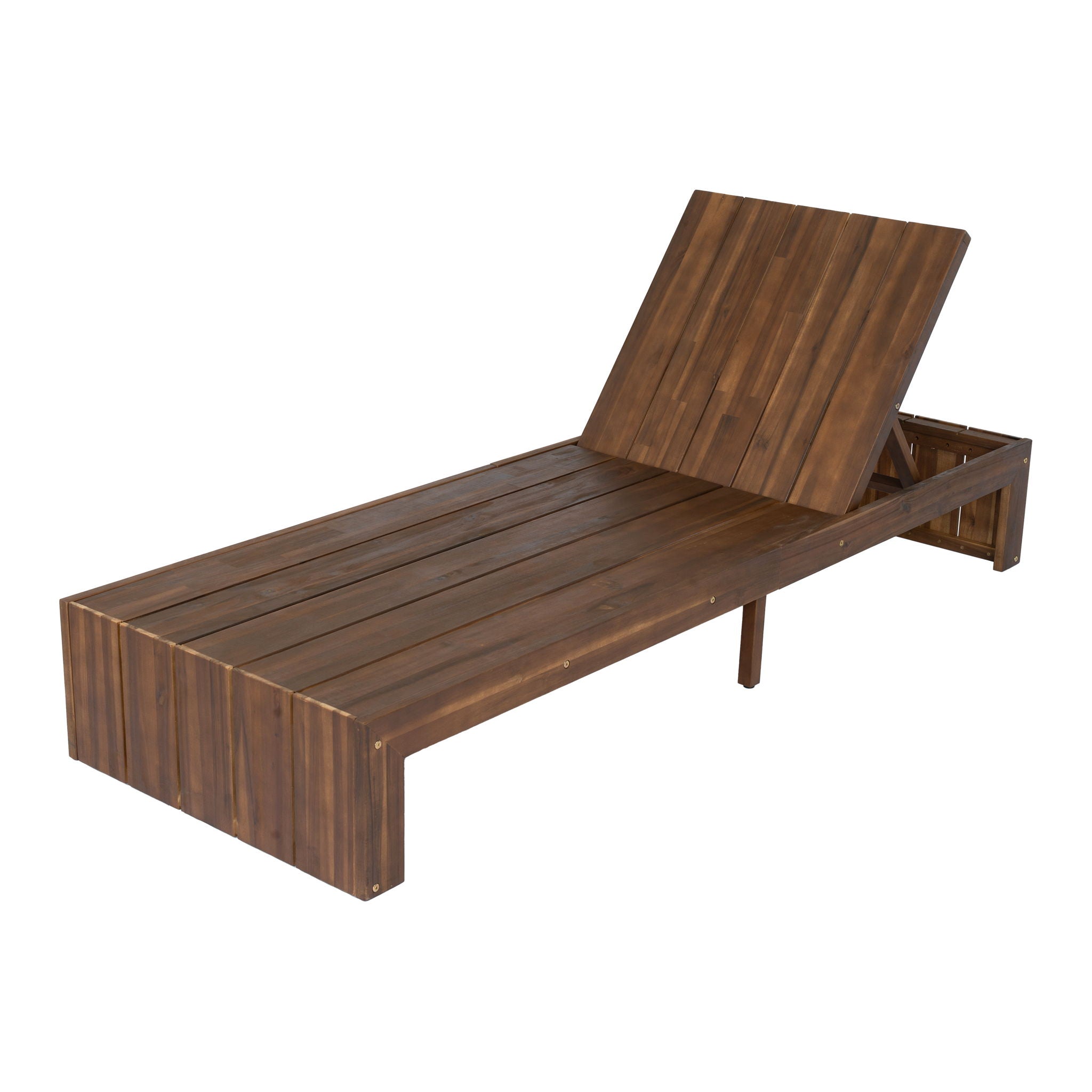 Adjustable Outdoor Chaise Lounge Patio Recliner With Removable Cushion by HouseOfZazla