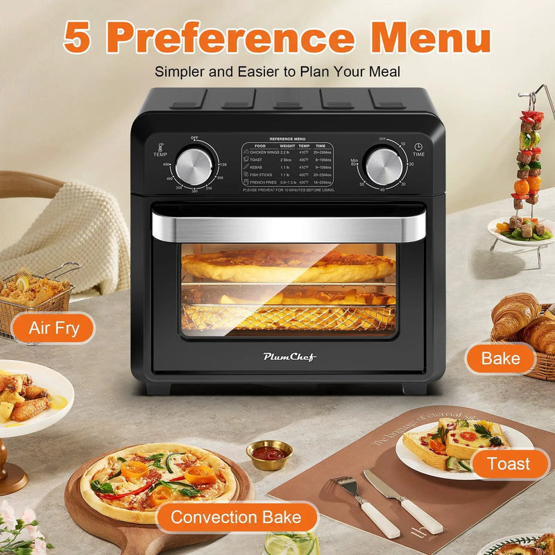 GBK 11QT Compact Air Fryer Toaster Oven by HouseOfZazla