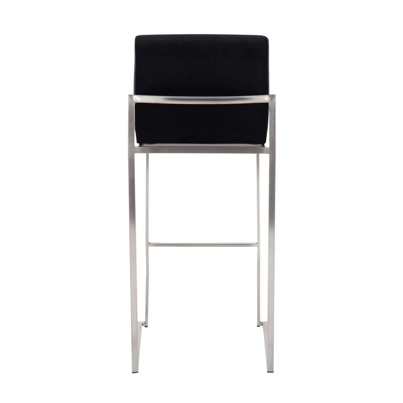 Fuji - Contemporary And Modern Elegance High Back Barstool by Unique Piece Furniture
