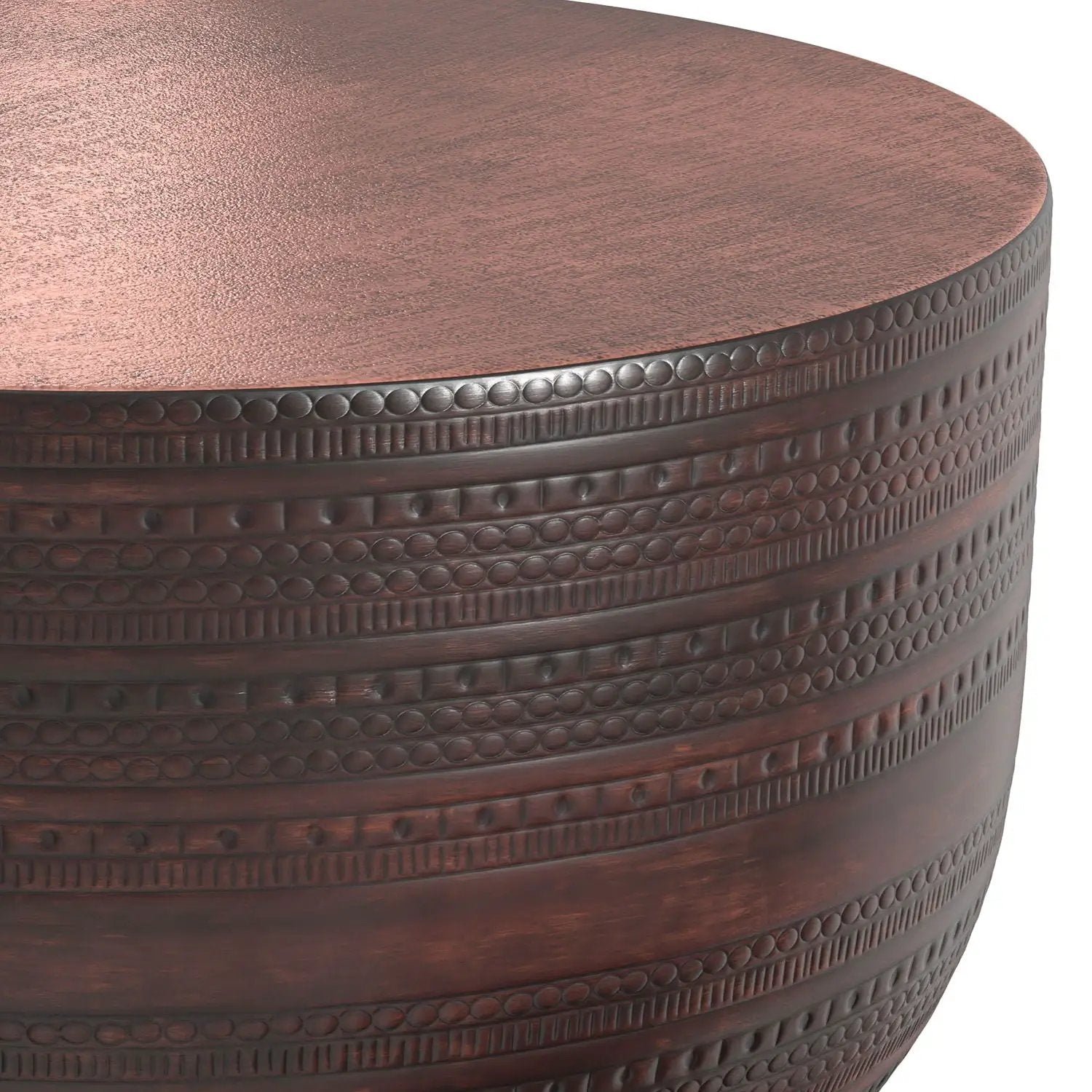 Johnsen - Handcrafted Metal Coffee Table by Unique Piece Furniture