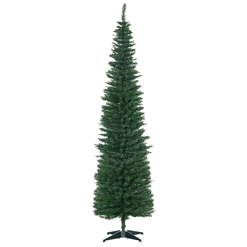 HOMCOM 7' Artificial Pencil Christmas Tree by HouseOfZazla