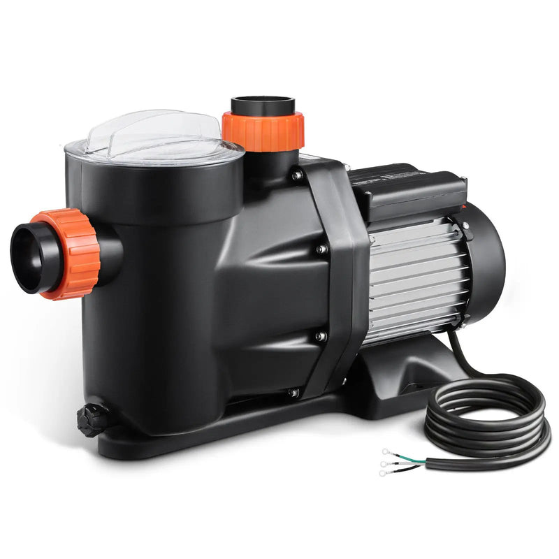 2 HP Above Ground Swimming Pool Pump Single Speed 122 GPM 3450 RPM 220V by HouseOfZazla