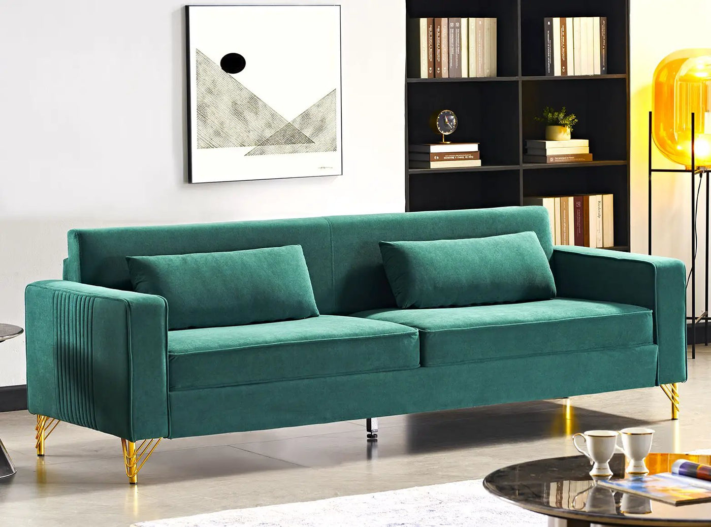 Aesthetic 3 Seater Couch With Classic Modern Appeal And Luxurious Soft Comfort by Unique Piece Furniture