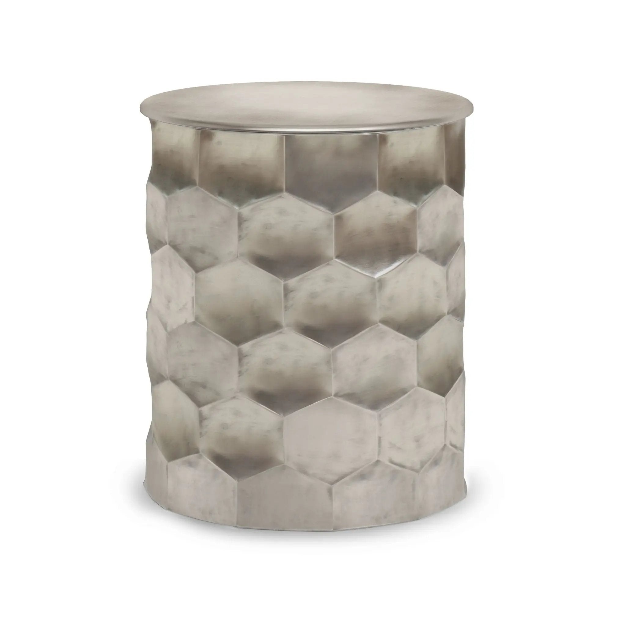 Whitney - Handcrafted Metal Storage Table by HouseOfZazla