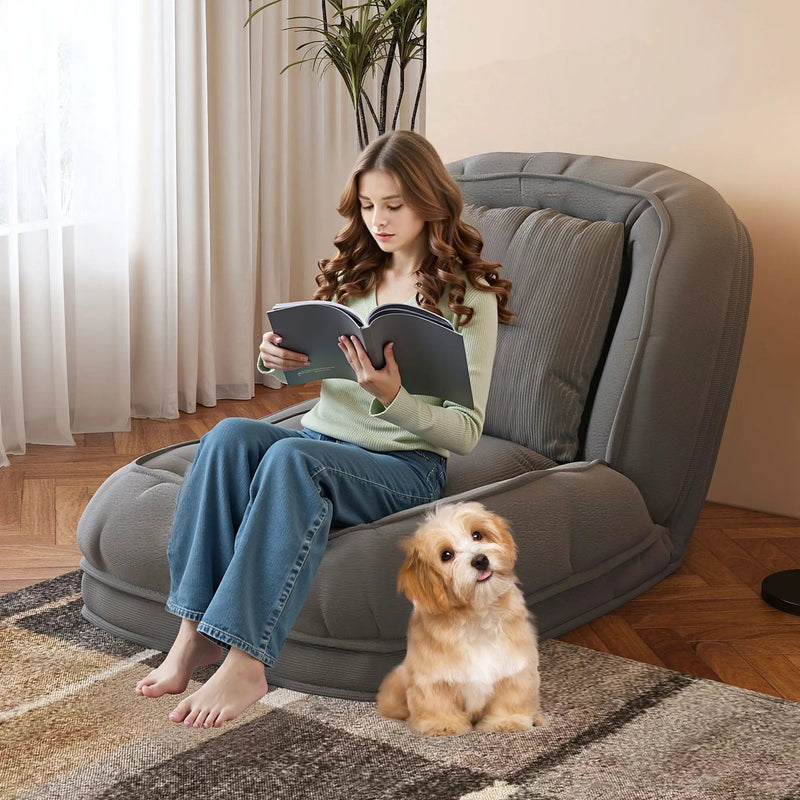 Upholstered Human Dog Bed for Adults and Pets by HouseOfZazla