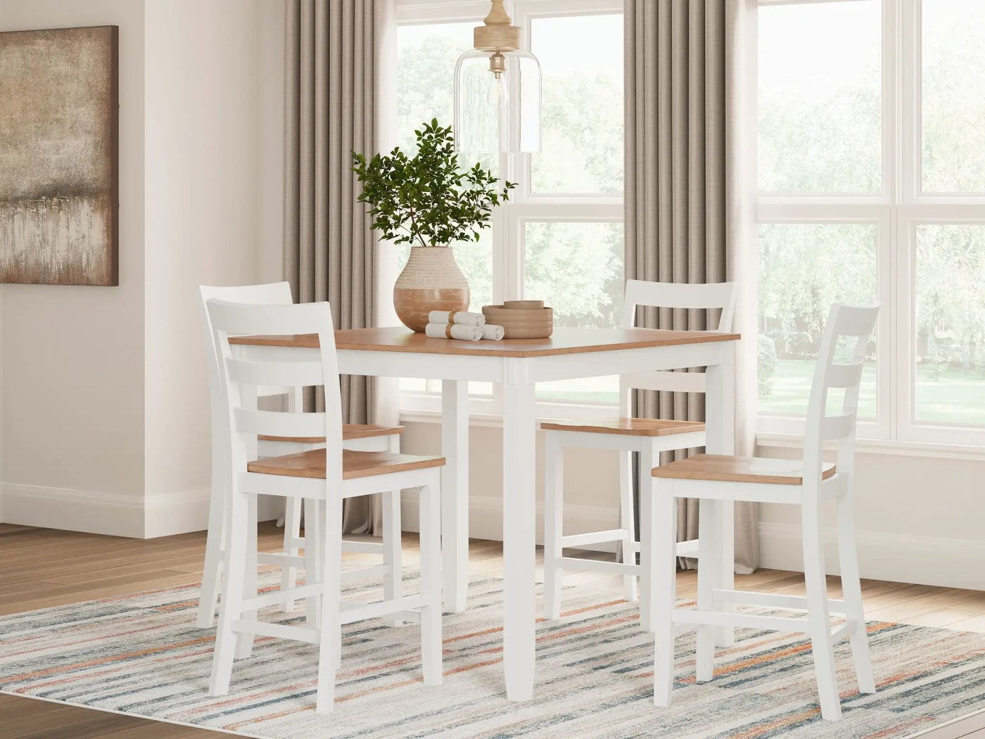 Gesthaven - Dining Room Counter Table Set by Unique Piece Furniture
