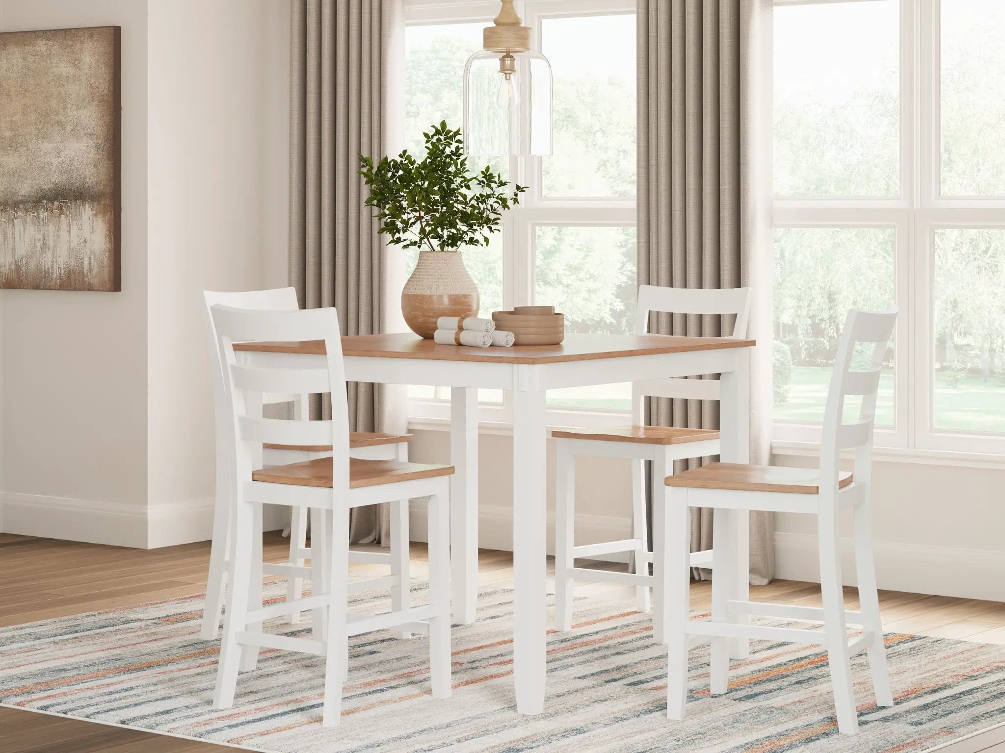 Gesthaven - Dining Room Counter Table Set by Unique Piece Furniture
