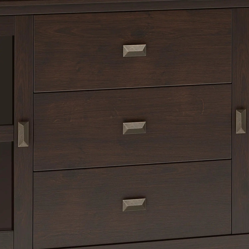 Artisan - Large Sideboard Buffet - Dark Chestnut Brown by Unique Piece Furniture
