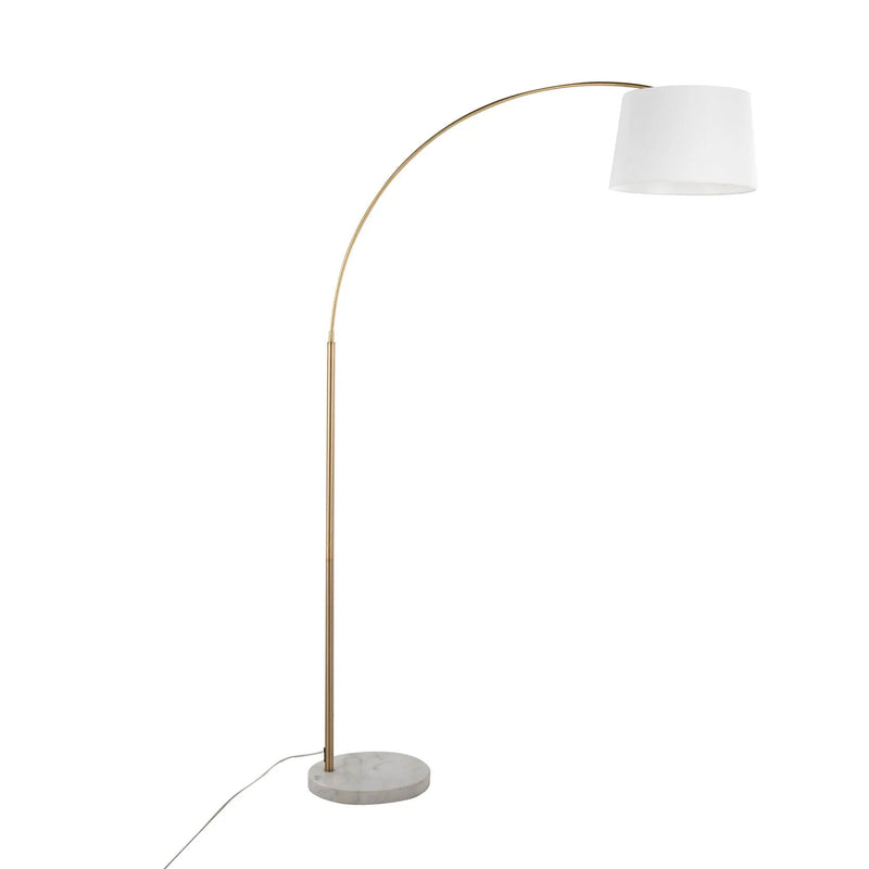 March - Contemporary Floor Lamp & Elegant Finish by HouseOfZazla
