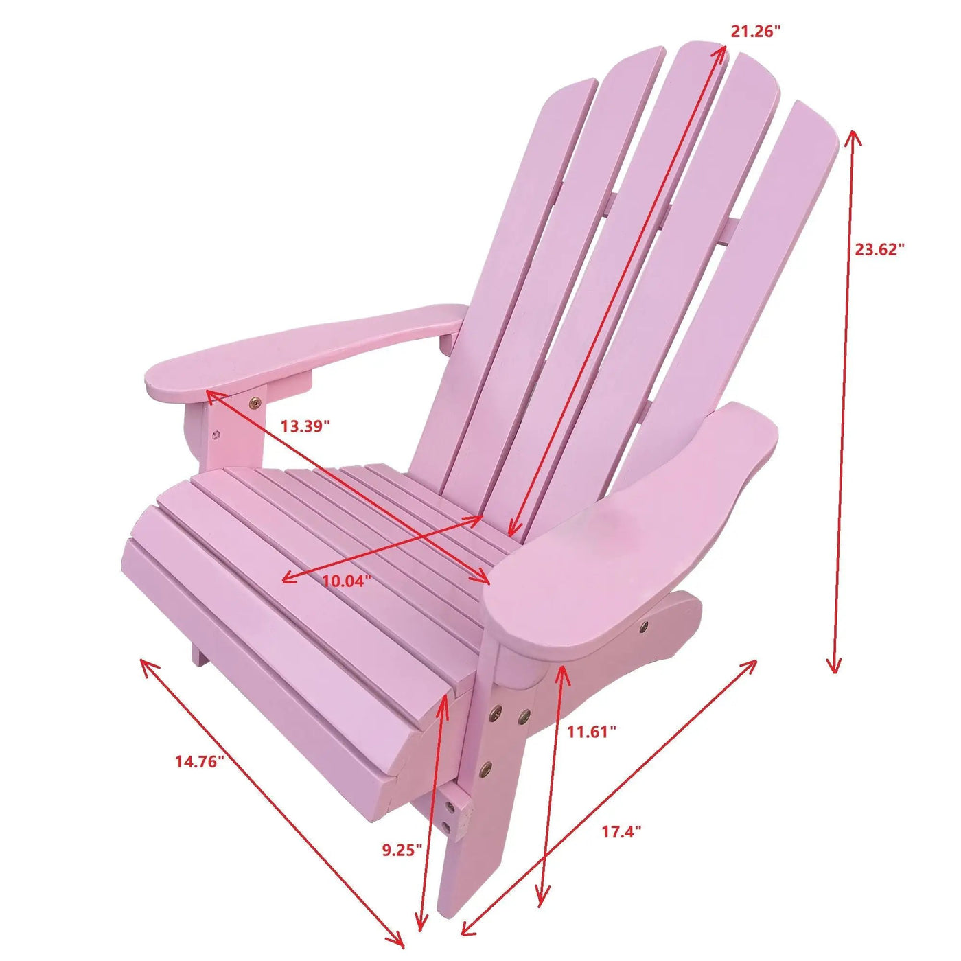Outdoor Or Indoor Children Adirondack Chair by HouseOfZazla