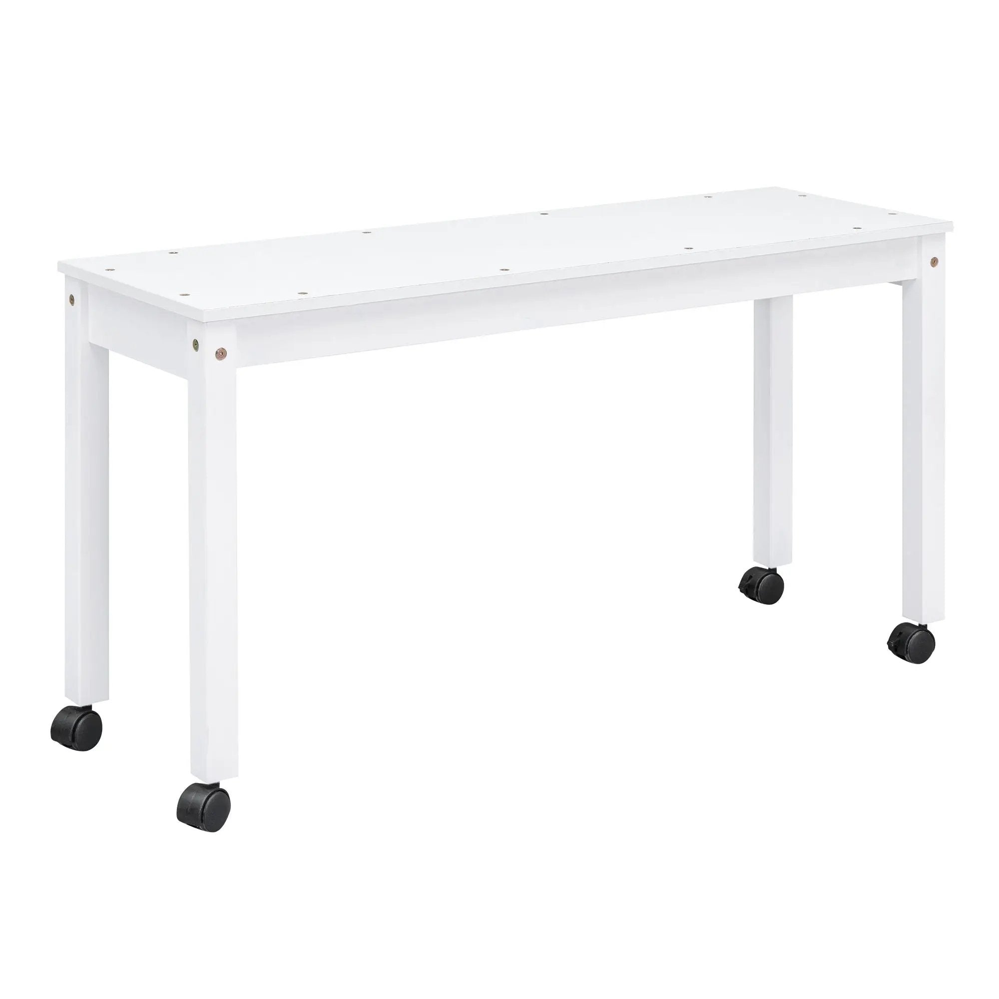 Loft Bed With Retractable Writing Desk And 4 Drawers, With Lateral Portable Desk And Shelves by HouseOfZazla