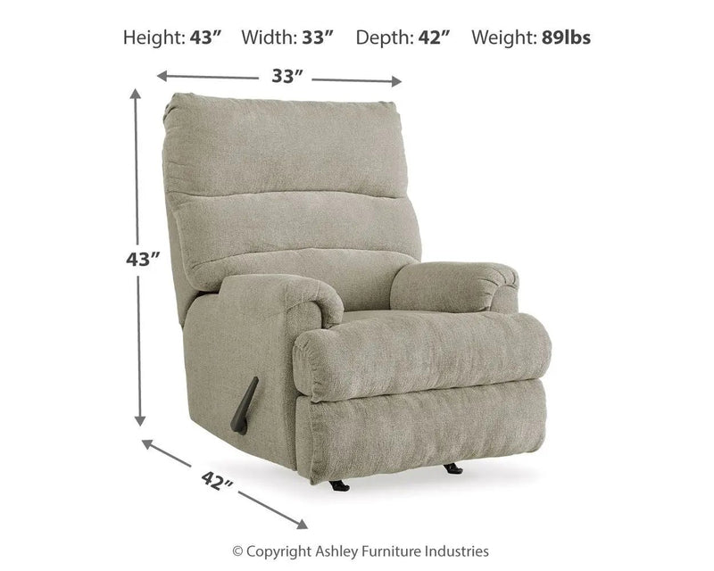 Man Fort - Rocker Recliner by Unique Piece Furniture