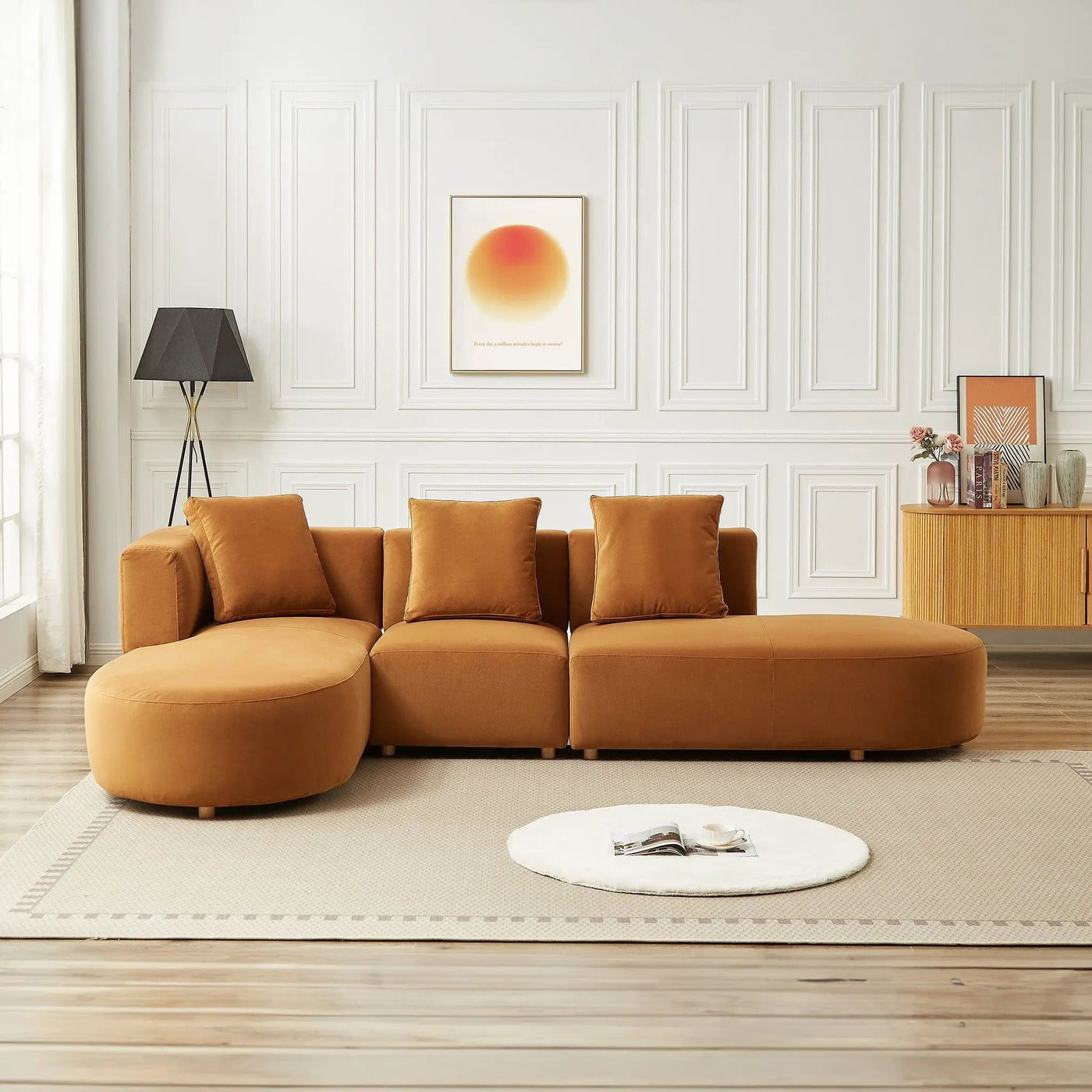 Orby - Stylish Sectional Sofa by HouseOfZazla
