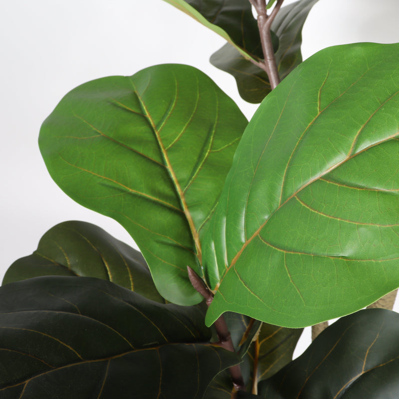 6FT Artificial Fiddle Leaf Fig Tree with, photo 6 of 8