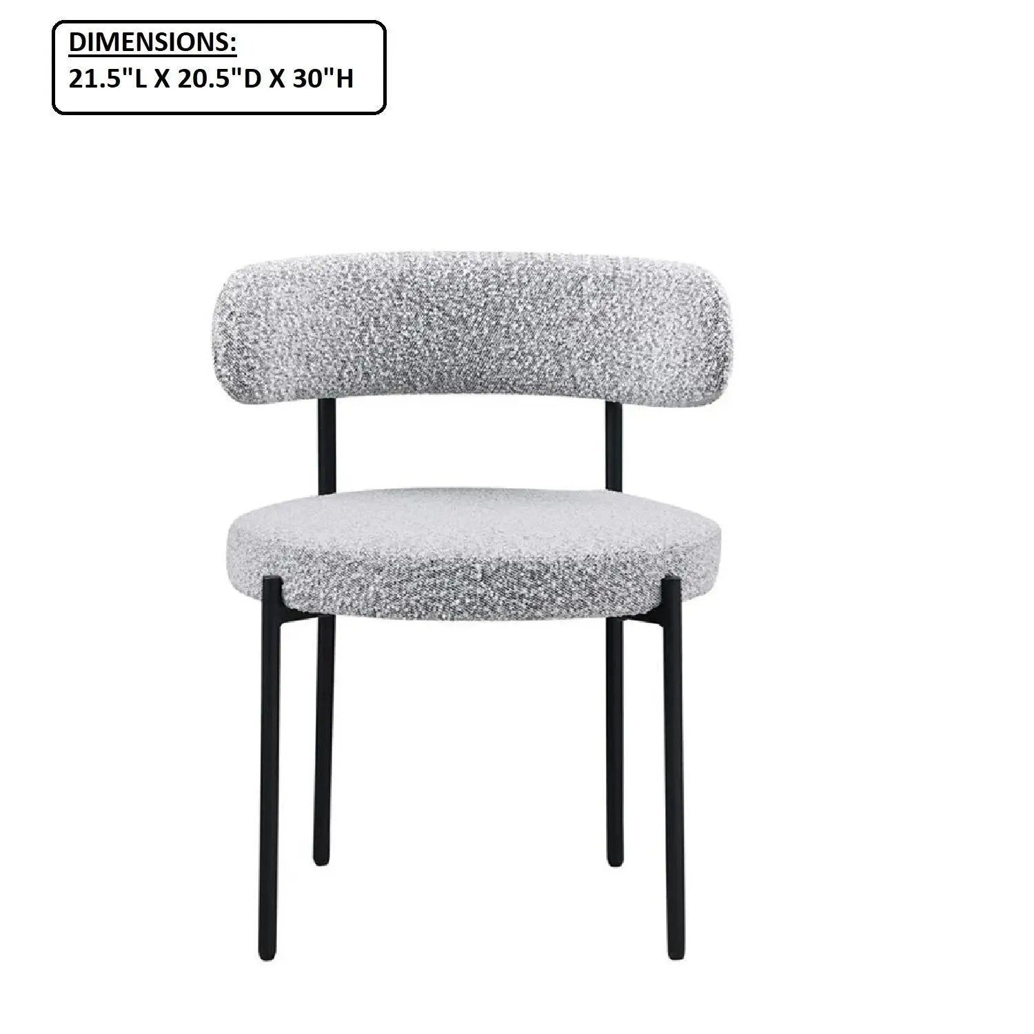 Upholstered Kitchen Chair (Set of 2) by Unique Piece Furniture