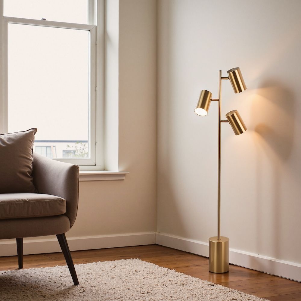 Harmony Floor Lamp - Gold, photo 4 of 8