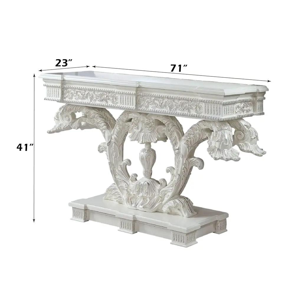 Vanaheim - Sofa Table - Antique White by Unique Piece Furniture
