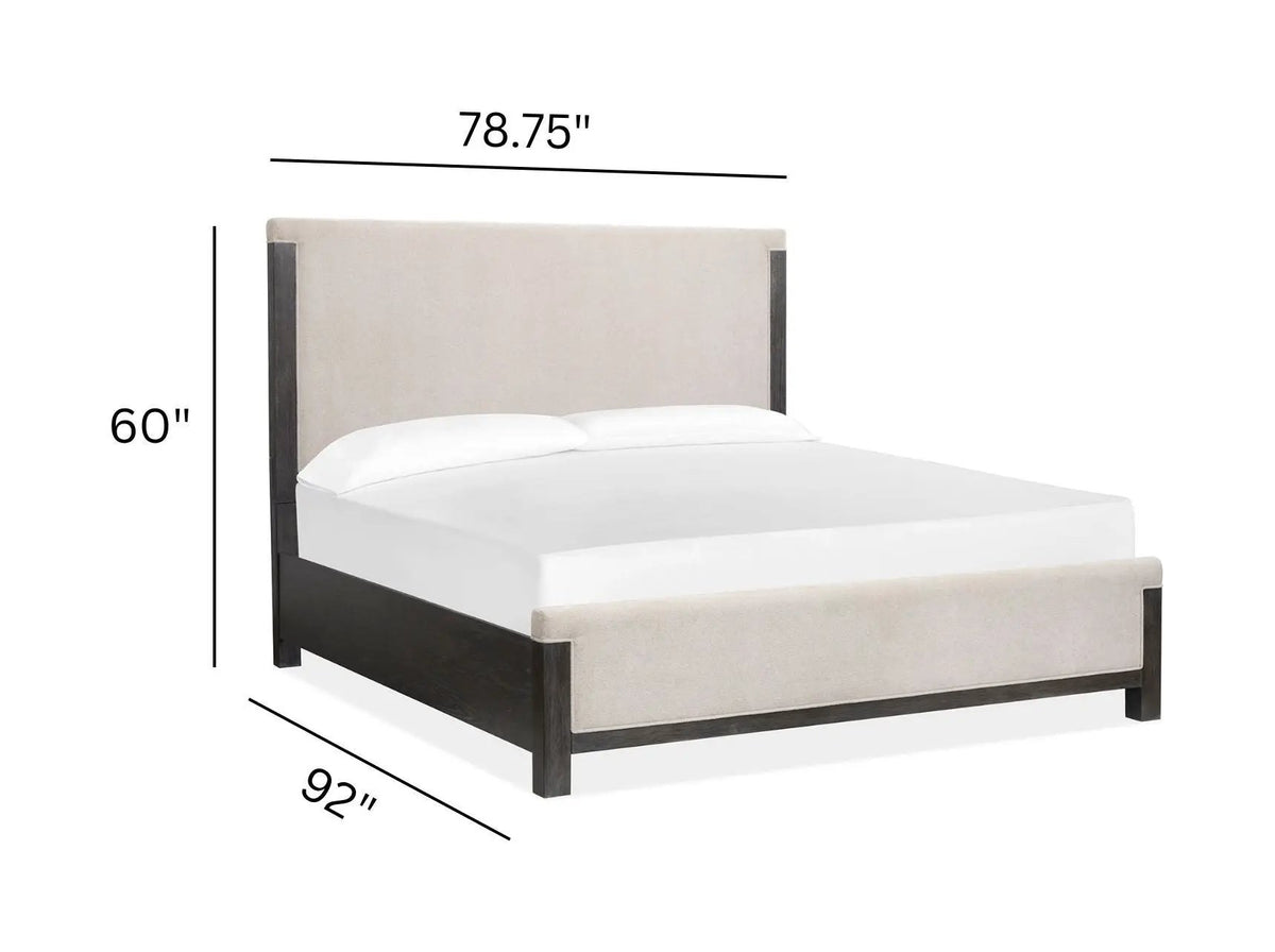 Plum Creek - Upholstered Panel Bed, photo 7 of 18