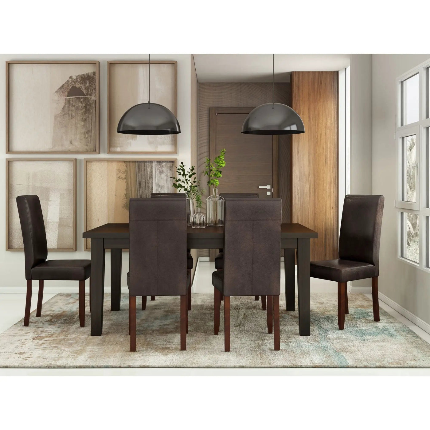 Acadian - Upholstered Parson Dining Chair (Set of 2) by HouseOfZazla