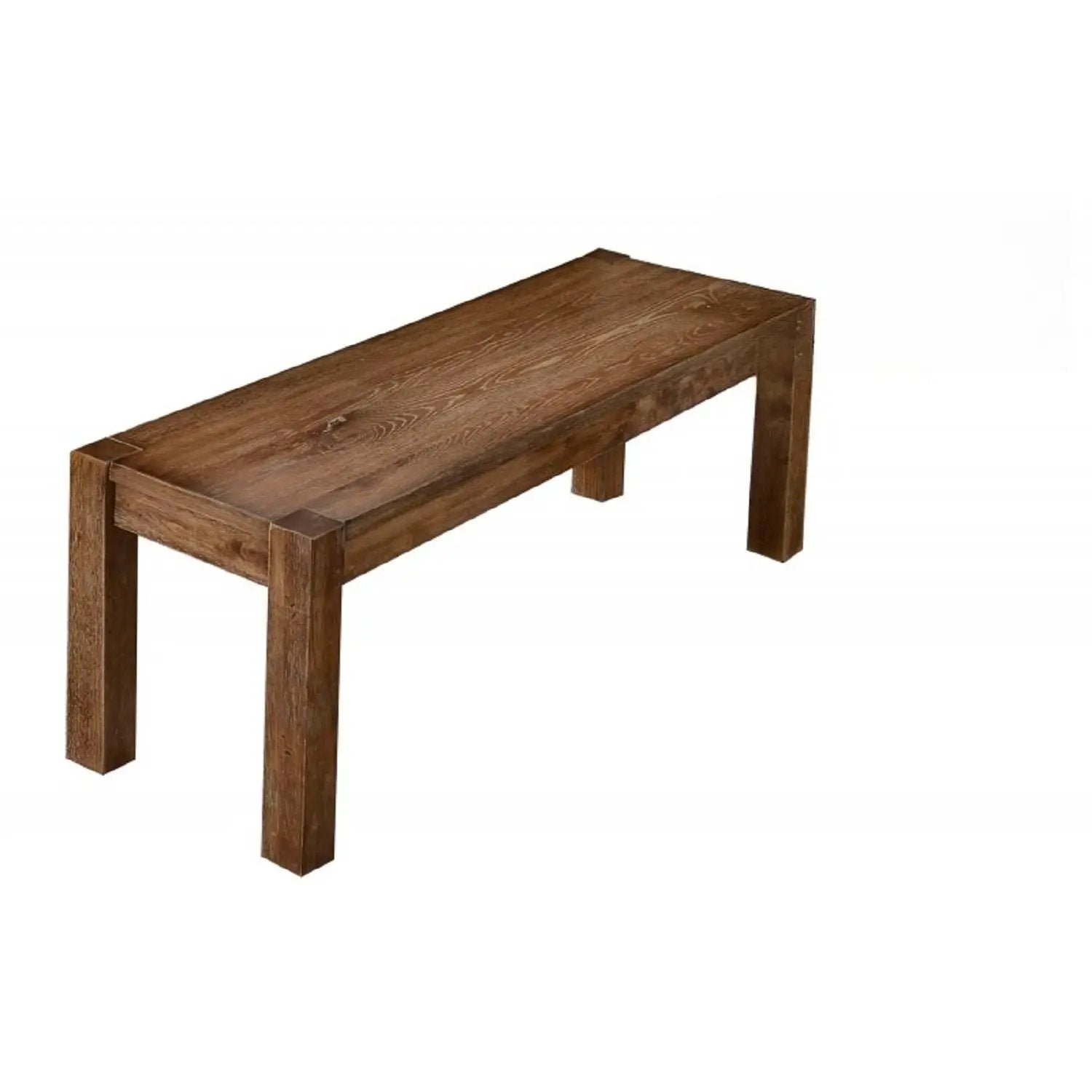 Dining Set With Table, Bench And 4 Chairs - Oak by HouseOfZazla