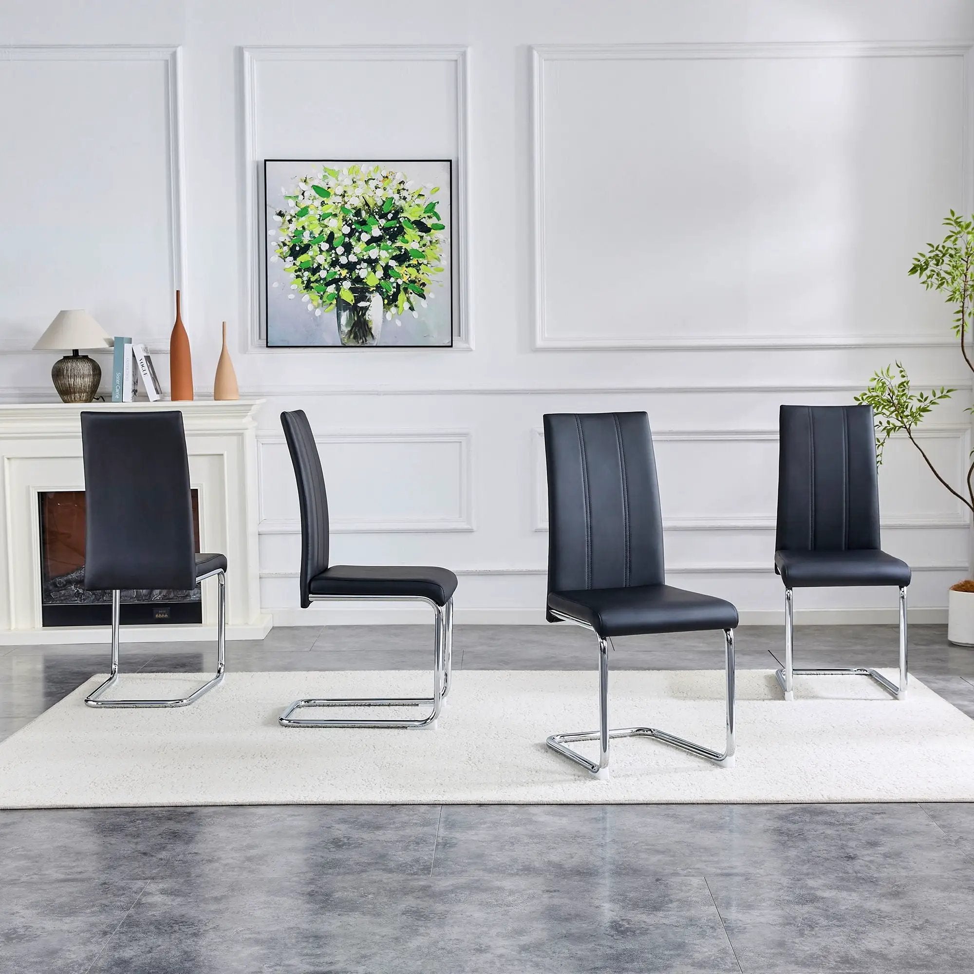 Modern Upholstered Dining Chairs For Dining Room by Unique Piece Furniture