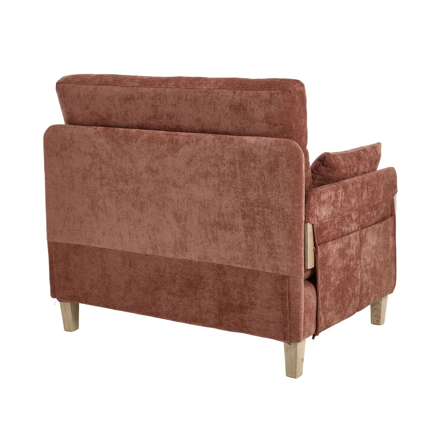 Mid Century Modern Foldable Sofa Bed, 3 In 1 Convertible Sleeper With 3 Pillows by HouseOfZazla