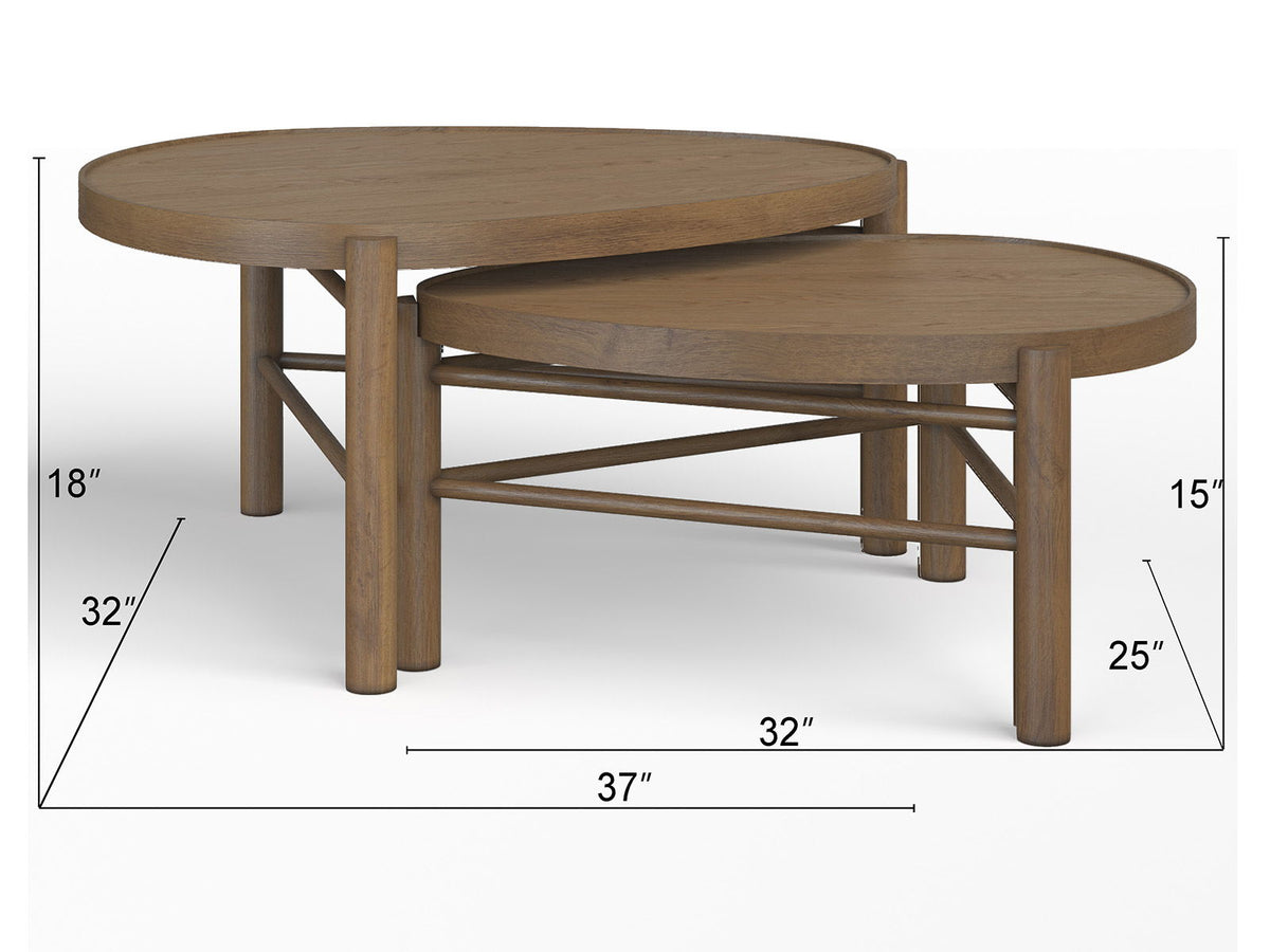 Hadleigh - Nesting Cocktail Table, photo 3 of 10