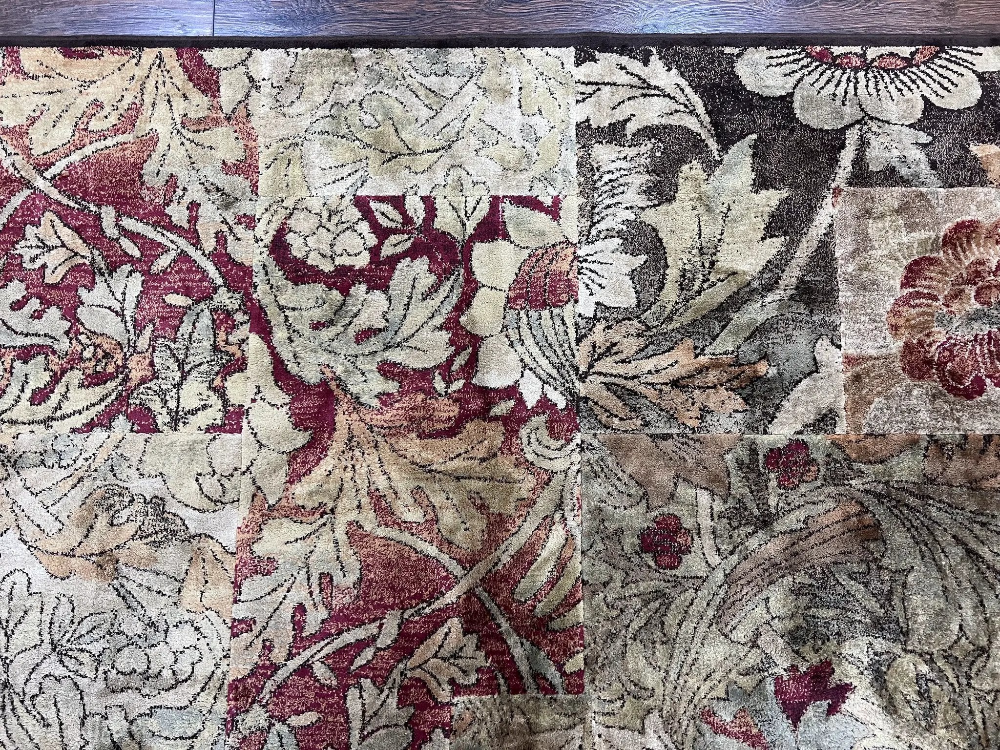 Modern Abstract Area Rug 5x7, Floral Design, Contemporary Carpet 5 x 7, Multicolor by Jewel Rugs