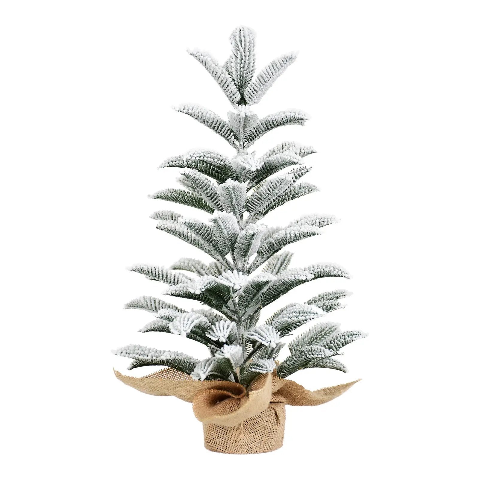50CM Flocked Tabletop Christmas Tree by HouseOfZazla