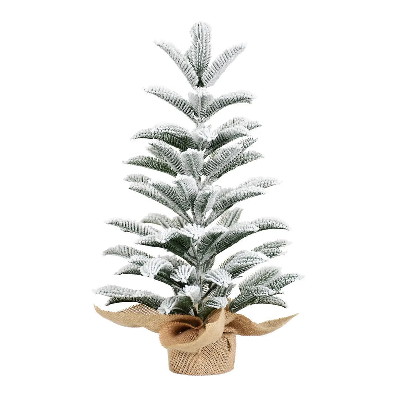 50CM Flocked Tabletop Christmas Tree by HouseOfZazla