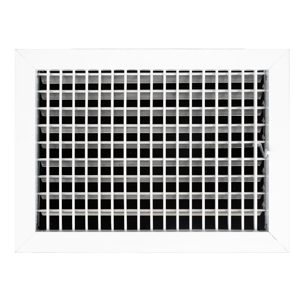 AC Register Vent Cover 14X10 Inch - Adjustable Aluminum HVAC Grille by HouseOfZazla