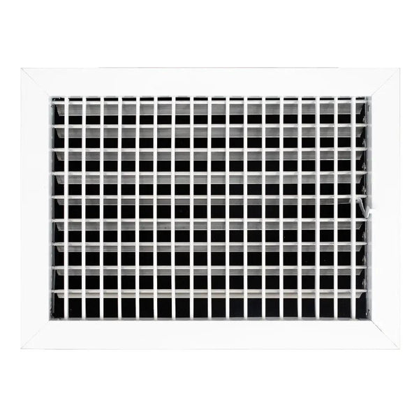AC Register Vent Cover 14X10 Inch - Adjustable Aluminum HVAC Grille