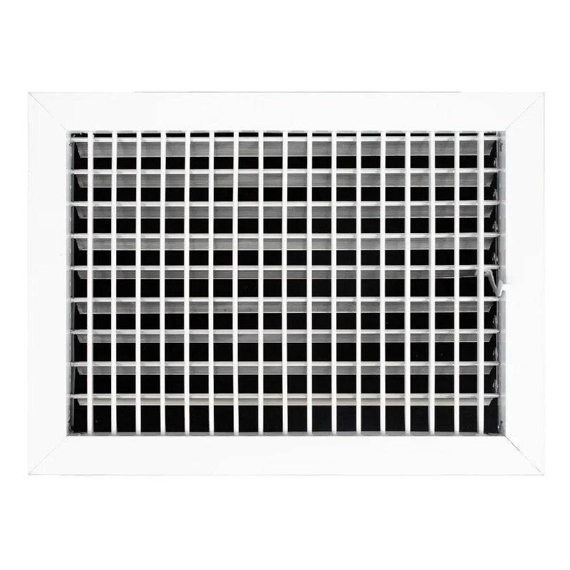AC Register Vent Cover 14X10 Inch - Adjustable Aluminum HVAC Grille by HouseOfZazla