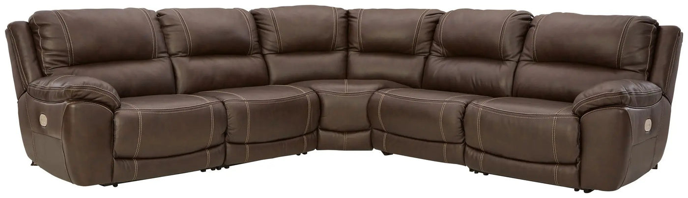 Dunleith - Power Reclining Sectional by Unique Piece Furniture